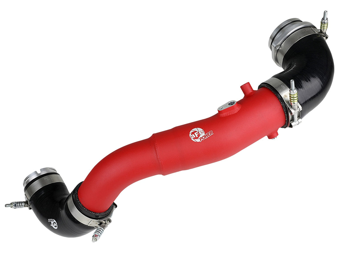 aFe 3in Red Intercooler Tube | Toyota Supra 3.0L (20) (46-20398-R)
