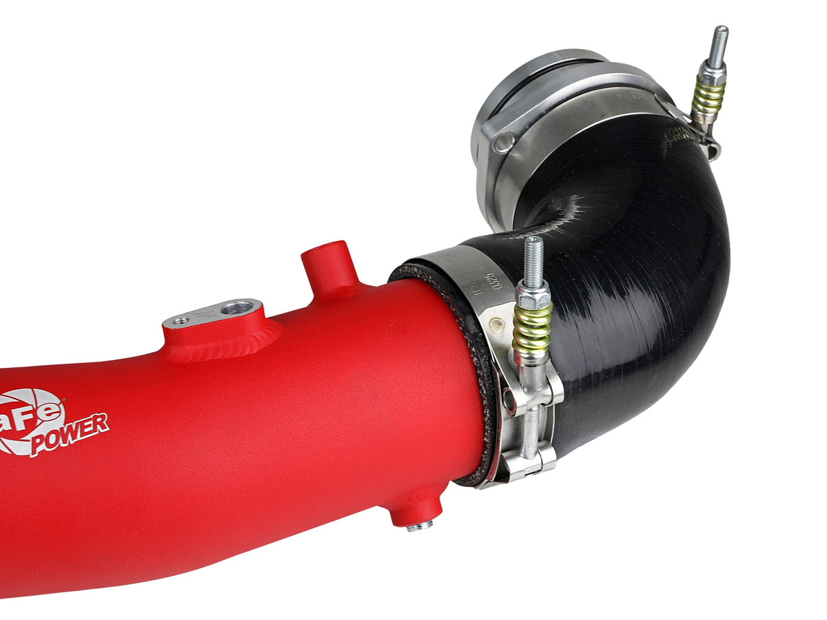 aFe 3in Red Intercooler Tube | Toyota Supra 3.0L (20) (46-20398-R)