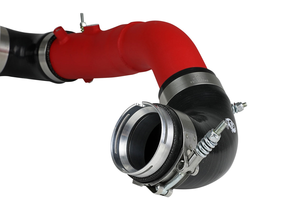 aFe 3in Red Intercooler Tube | Toyota Supra 3.0L (20) (46-20398-R)