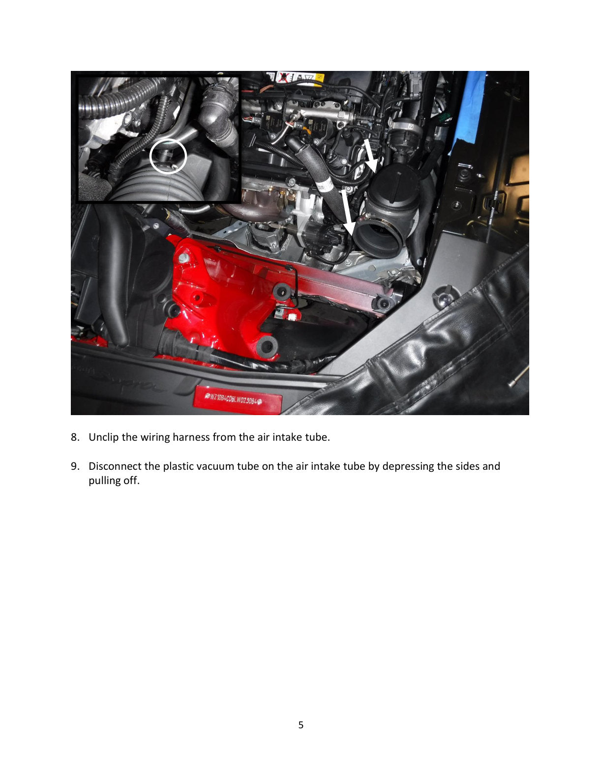 aFe 3in Red Intercooler Tube | Toyota Supra 3.0L (20) (46-20398-R)