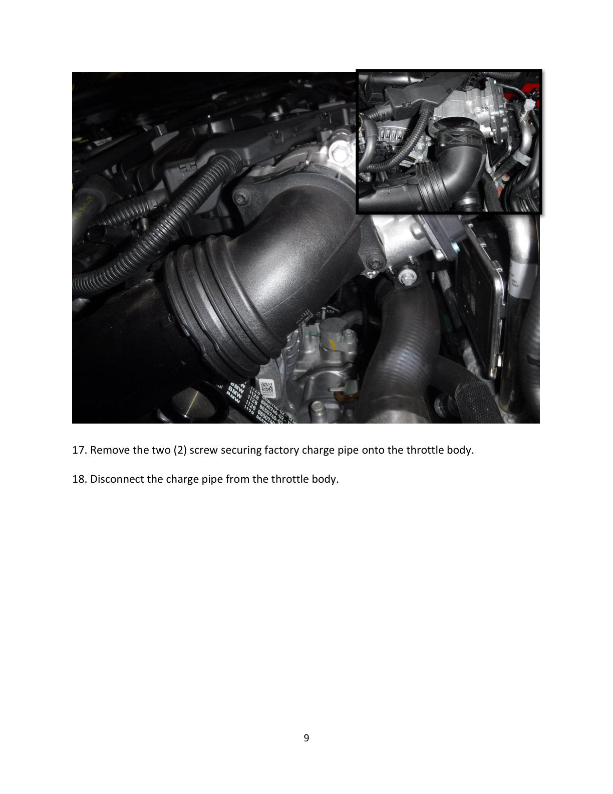 aFe BladeRunner 2.5-3in Hot Side Charge Pipe | BMW Z4 M40i (G29) (18-22) (46-20408-B)