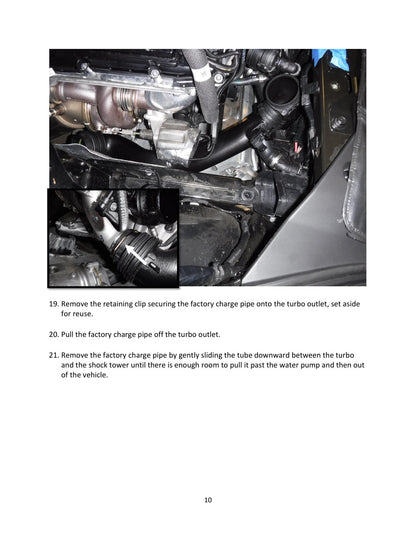 aFe BladeRunner 2.5-3in Hot Side Charge Pipe | BMW Z4 M40i (G29) (18-22) (46-20408-B)