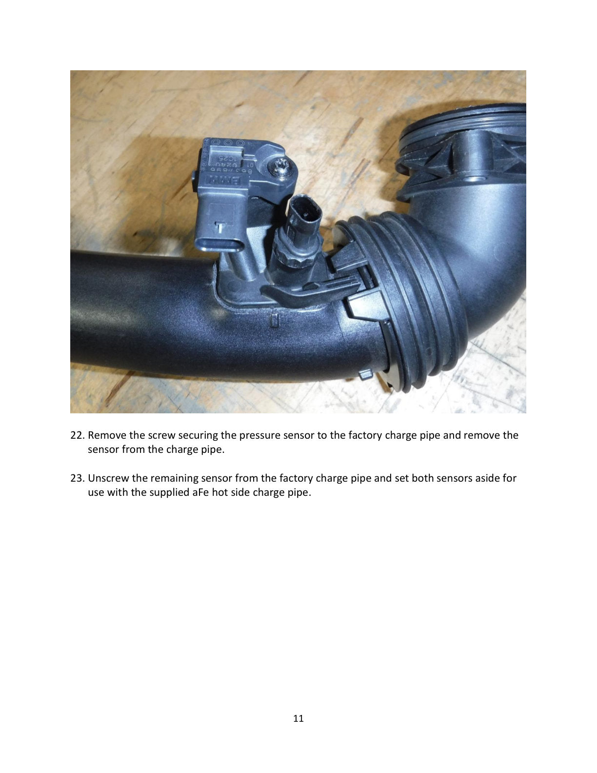 aFe BladeRunner 2.5-3in Hot Side Charge Pipe | BMW Z4 M40i (G29) (18-22) (46-20408-B)