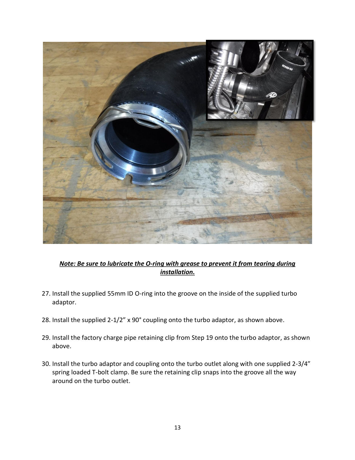 aFe BladeRunner 2.5-3in Hot Side Charge Pipe | BMW Z4 M40i (G29) (18-22) (46-20408-B)