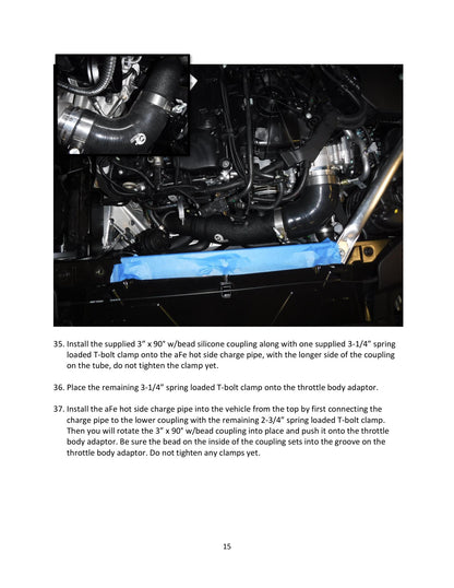 aFe BladeRunner 2.5-3in Hot Side Charge Pipe | BMW Z4 M40i (G29) (18-22) (46-20408-B)