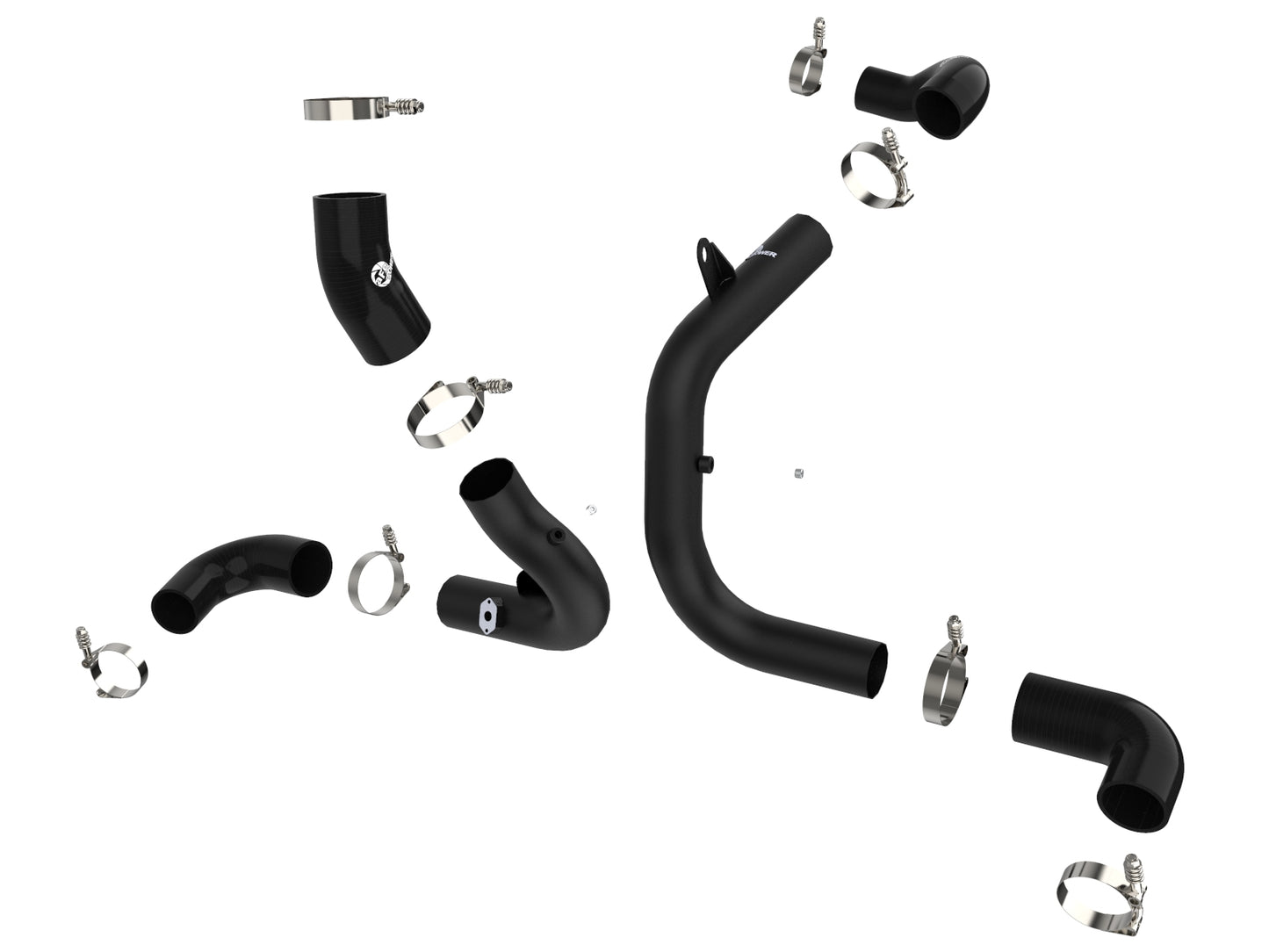 aFe BladeRunner Aluminum Hot & Cold Charge Pipe Kit | VW GTI MKVII 2015-2020 (46-20414-B)