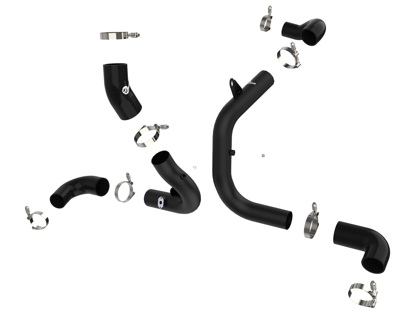 aFe BladeRunner Aluminum Hot & Cold Charge Pipe Kit | VW GTI MKVII 2015-2020 (46-20414-B)