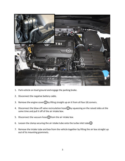 aFe BladeRunner Aluminum Hot & Cold Charge Pipe Kit | VW GTI MKVII 2015-2020 (46-20414-B)