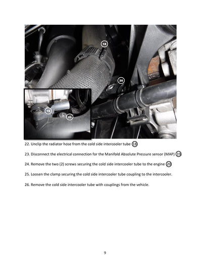aFe BladeRunner Aluminum Hot & Cold Charge Pipe Kit | VW GTI MKVII 2015-2020 (46-20414-B)