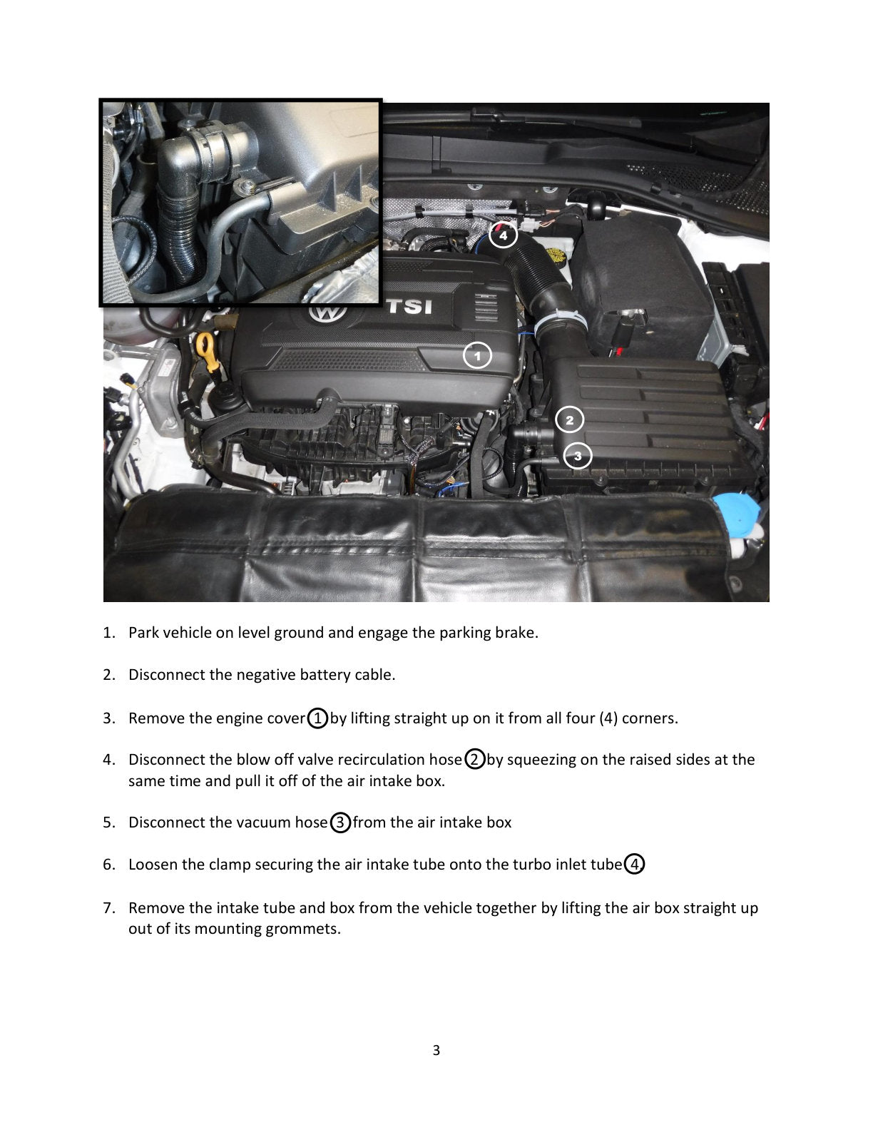 aFe Charge Pipe Kit | VW GTI (15-20) (46-20415-B)