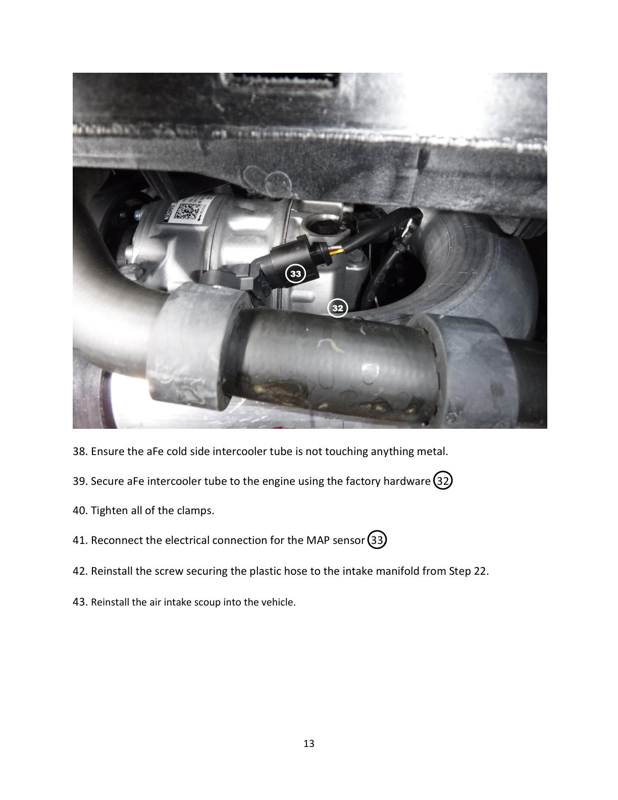 aFe Charge Pipe Kit | VW GTI (15-20) (46-20415-B)