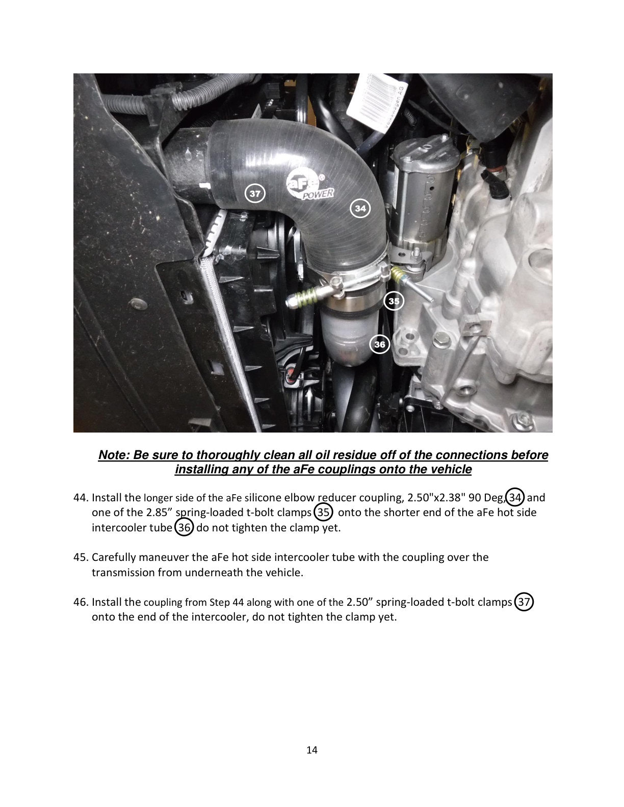 aFe Charge Pipe Kit | VW GTI (15-20) (46-20415-B)