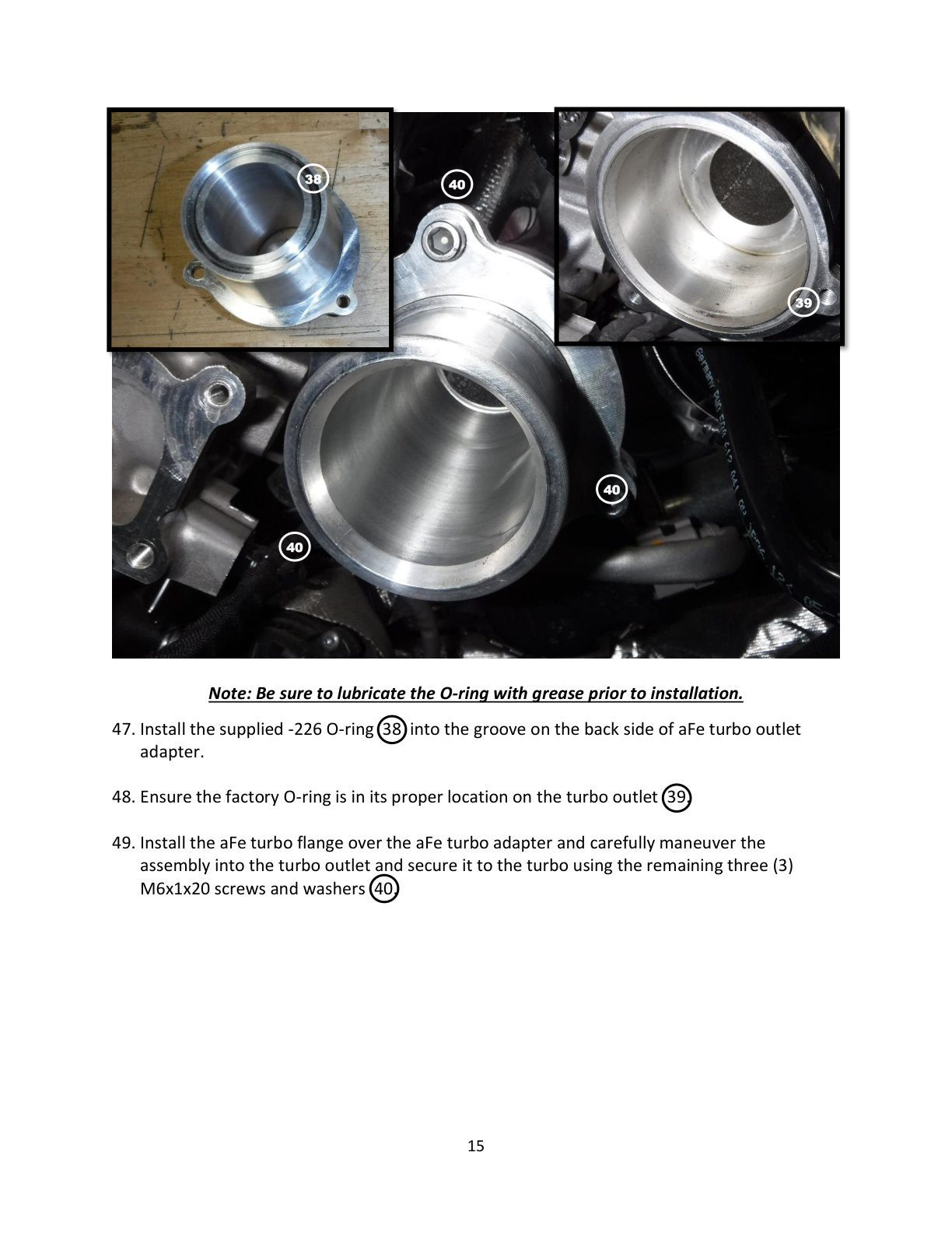 aFe Charge Pipe Kit | VW GTI (15-20) (46-20415-B)