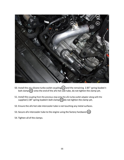 aFe Charge Pipe Kit | VW GTI (15-20) (46-20415-B)