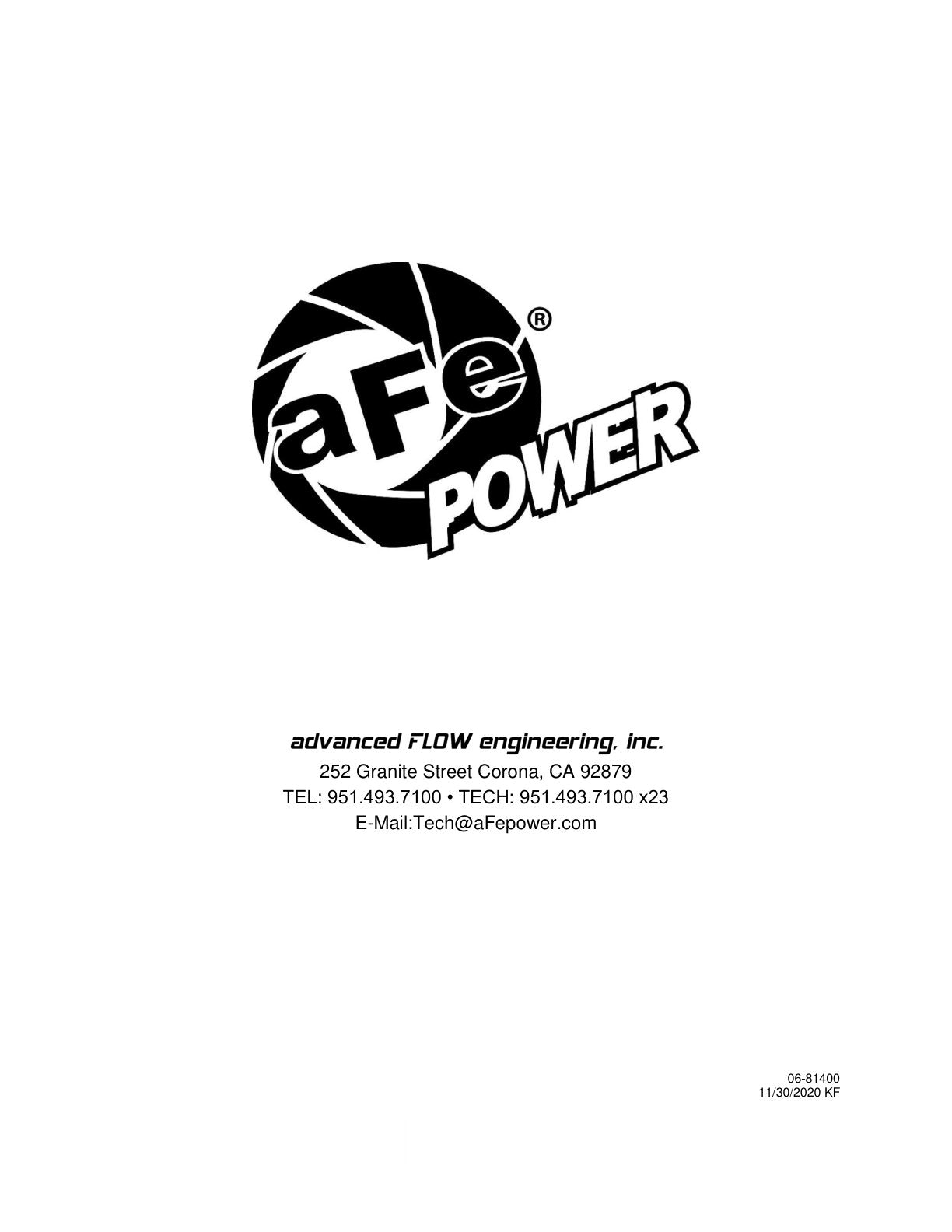 aFe Charge Pipe Kit | VW GTI (15-20) (46-20415-B)