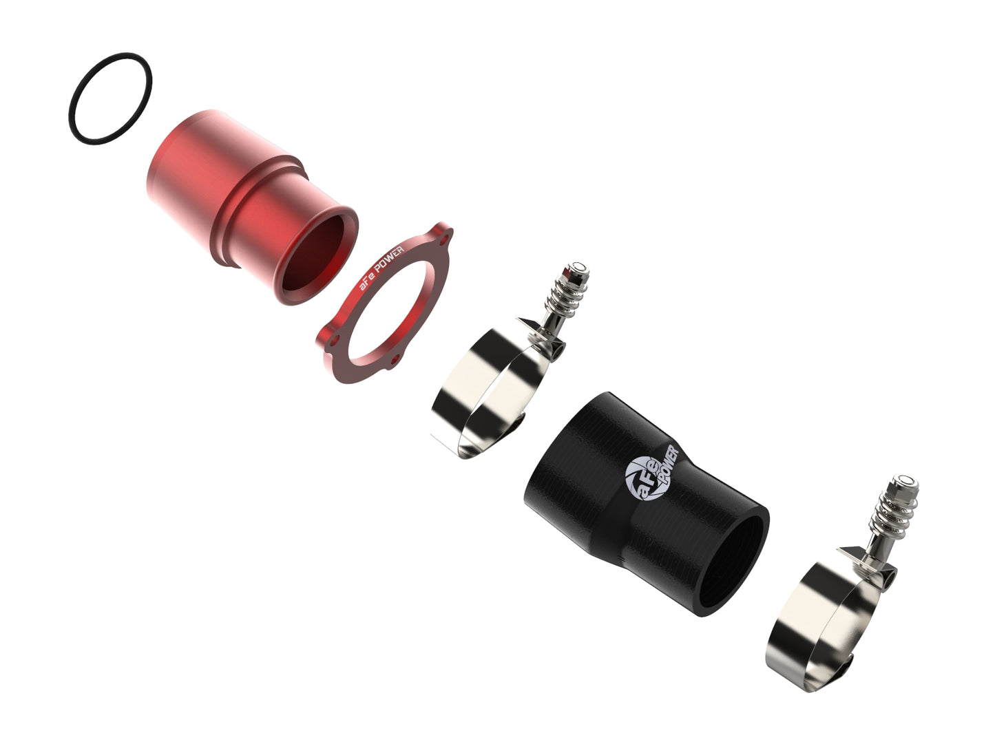 aFe BladeRunner Turbo Muffler Delete | VW Golf R/GTI 13-20 (46-20416-R)