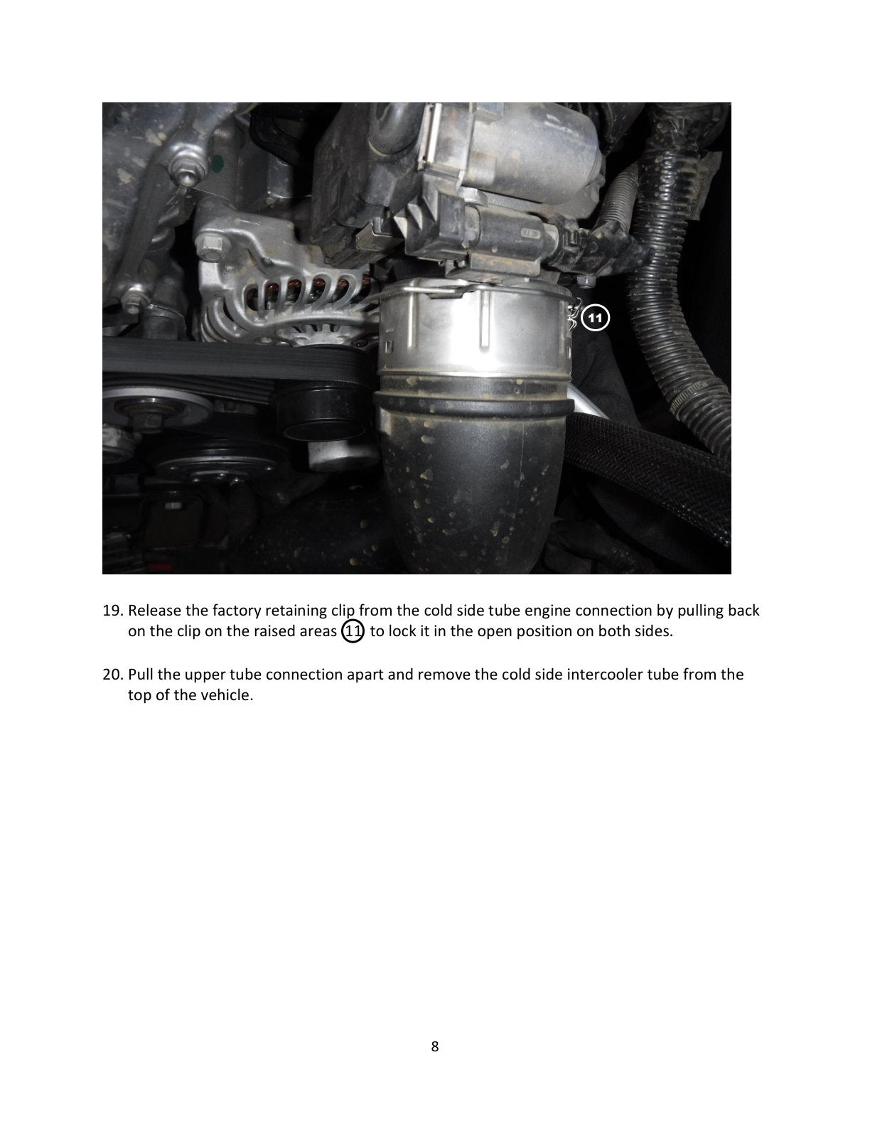 aFe BladeRunner SS Hot & Cold Side Tubes Combo | GM Trucks 1500 L4-2.7L (19-20) (46-20424-B)