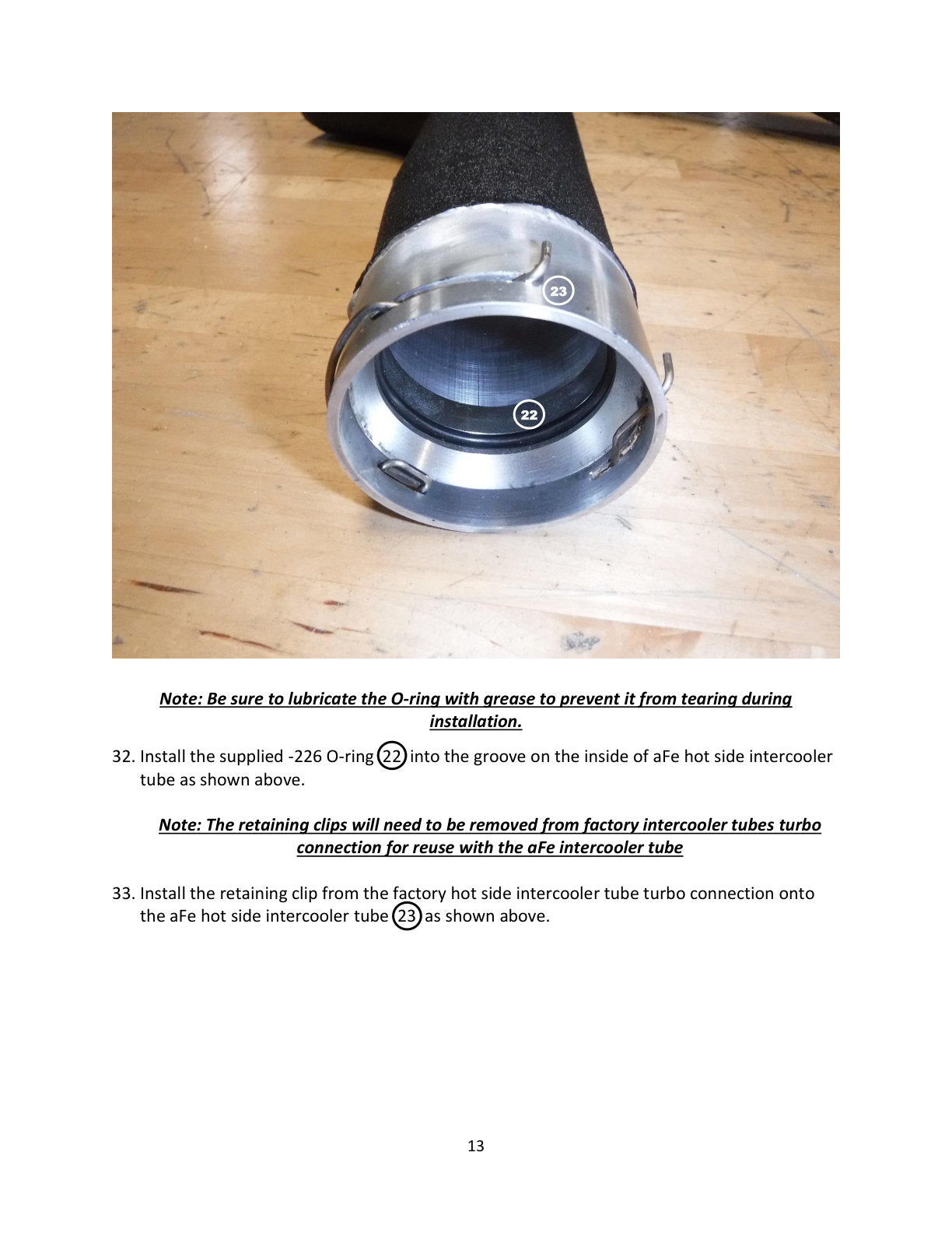 aFe BladeRunner SS Hot & Cold Side Tubes Combo | GM Trucks 1500 L4-2.7L (19-20) (46-20424-B)