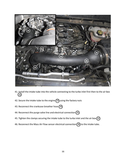 aFe BladeRunner SS Hot & Cold Side Tubes Combo | GM Trucks 1500 L4-2.7L (19-20) (46-20424-B)