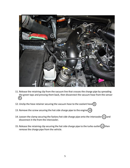 aFe BladeRunner Black 3in Intercooler Pipe Kit | Jeep Wrangler V6-3.0L (20-21) (46-20434-B)