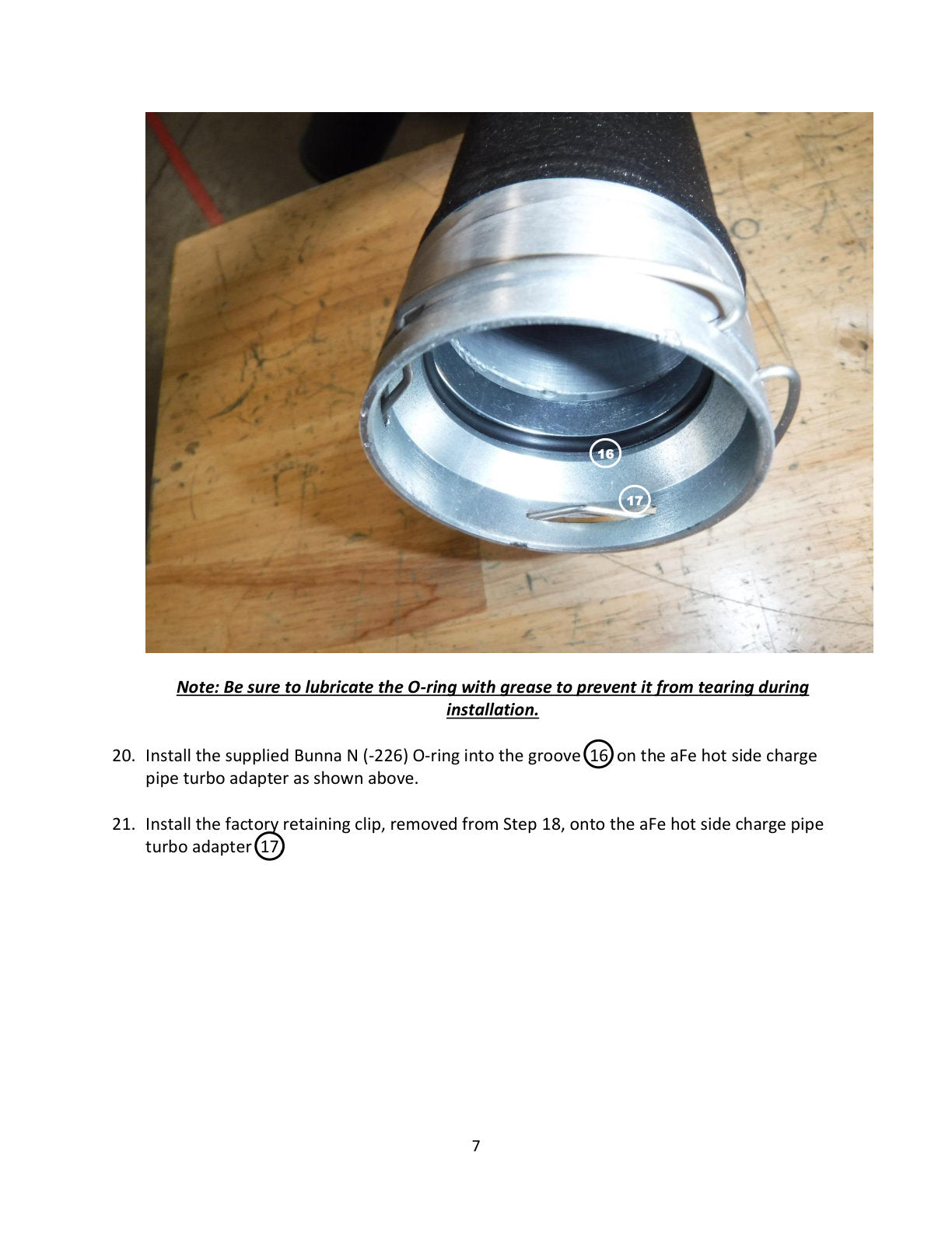 aFe BladeRunner Black 3in Intercooler Pipe Kit | Jeep Wrangler V6-3.0L (20-21) (46-20434-B)