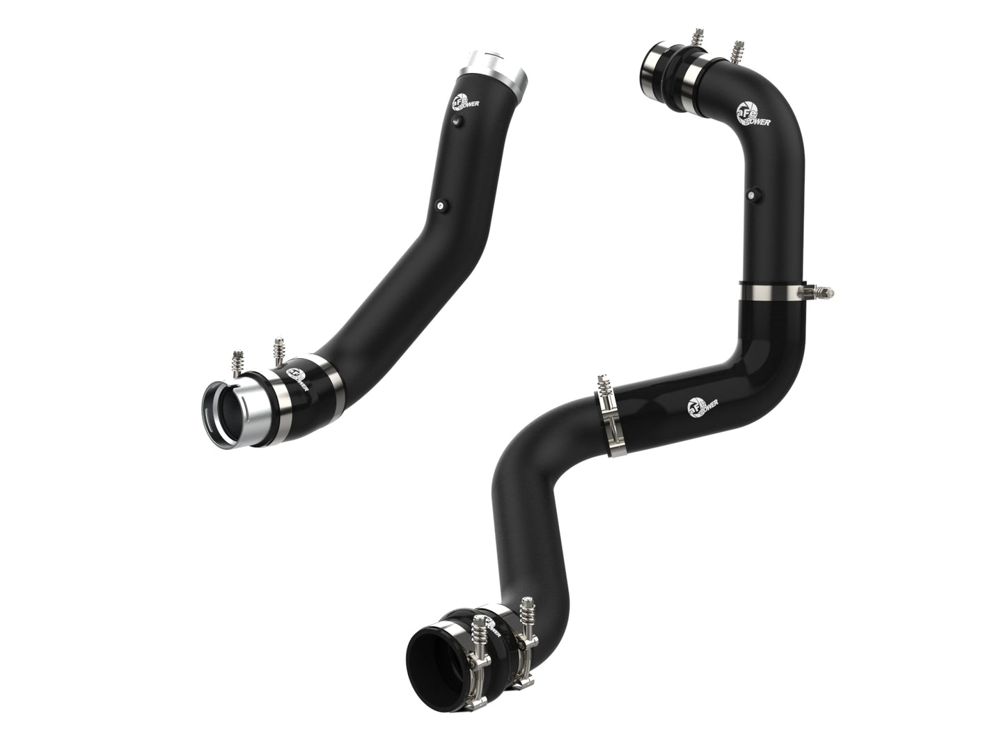 aFe BladeRunner 3in Aluminum Charge Pipe Kit | GM Diesel Trucks V8 6.6L L5P (20-21) (46-20444-B)