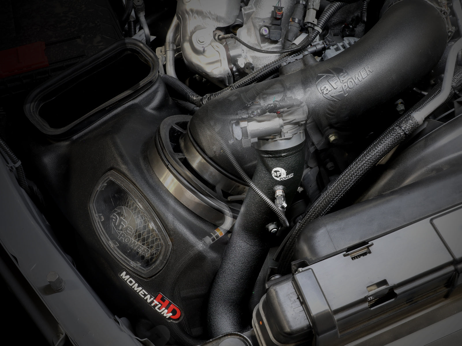 aFe BladeRunner 3in Aluminum Charge Pipe Kit | GM Diesel Trucks V8 6.6L L5P (20-21) (46-20444-B)