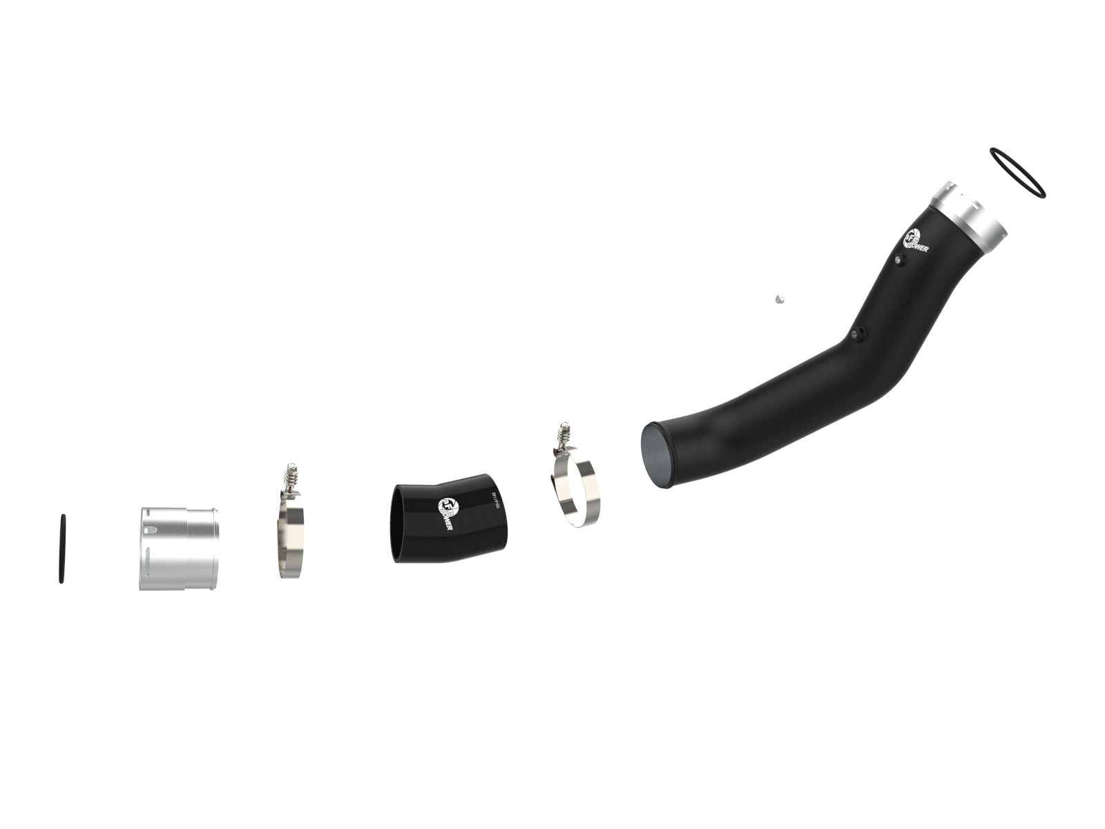aFe BladeRunner 3.5in Aluminum Charge Pipe | GM Diesel Trucks 19-26 (46-20449-B)