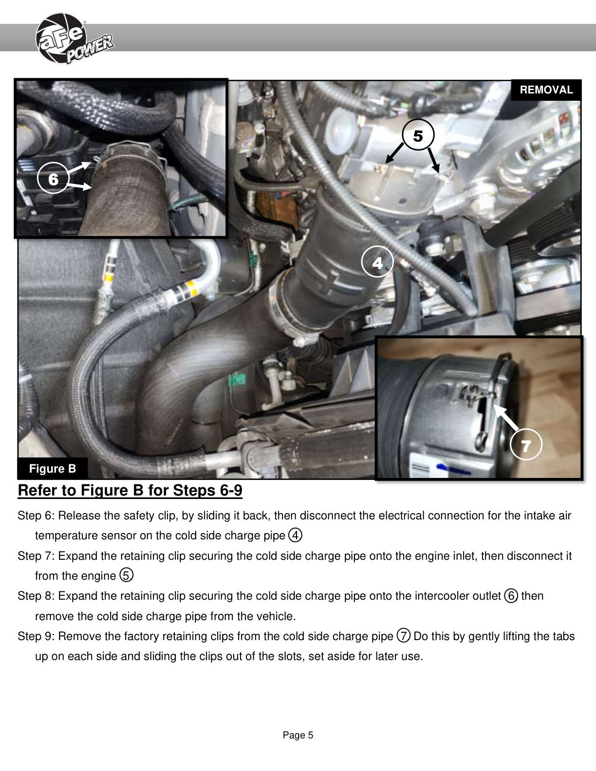 aFe BladeRunner 3.5in Aluminum Charge Pipe | GM Diesel Trucks 19-26 (46-20449-B)