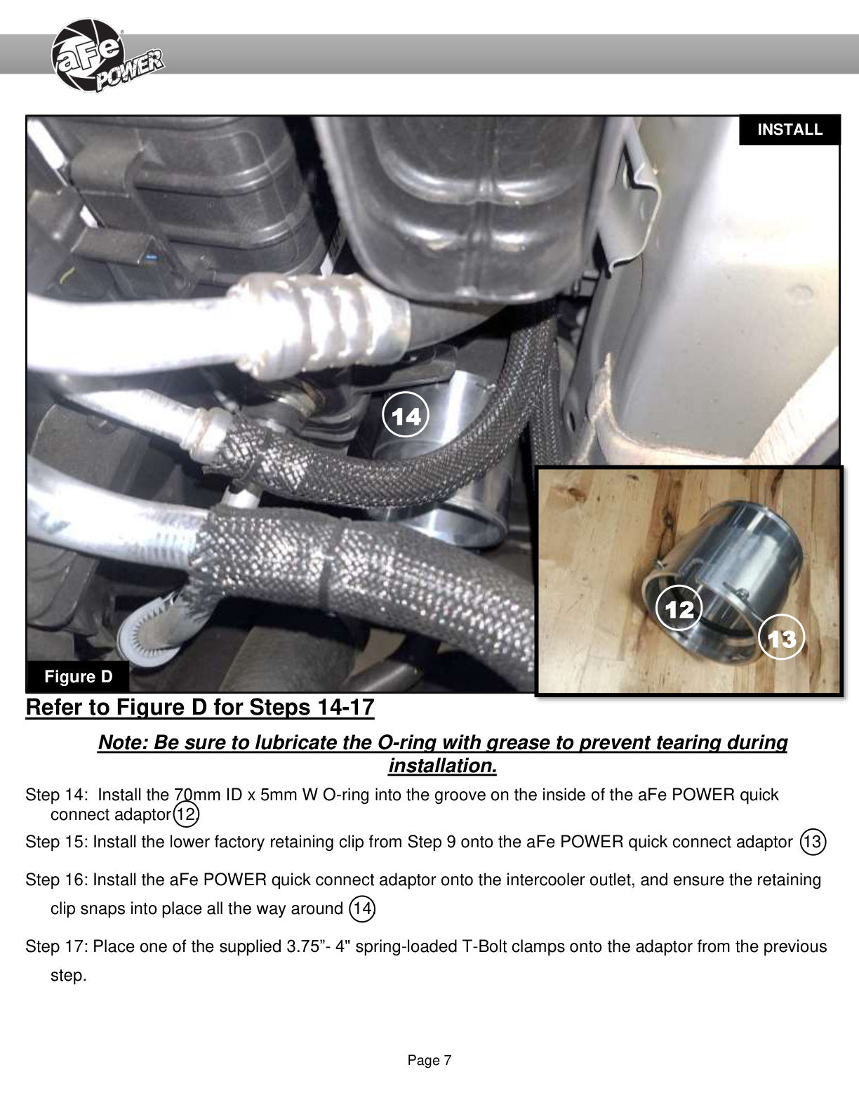 aFe BladeRunner 3.5in Aluminum Charge Pipe | GM Diesel Trucks 19-26 (46-20449-B)