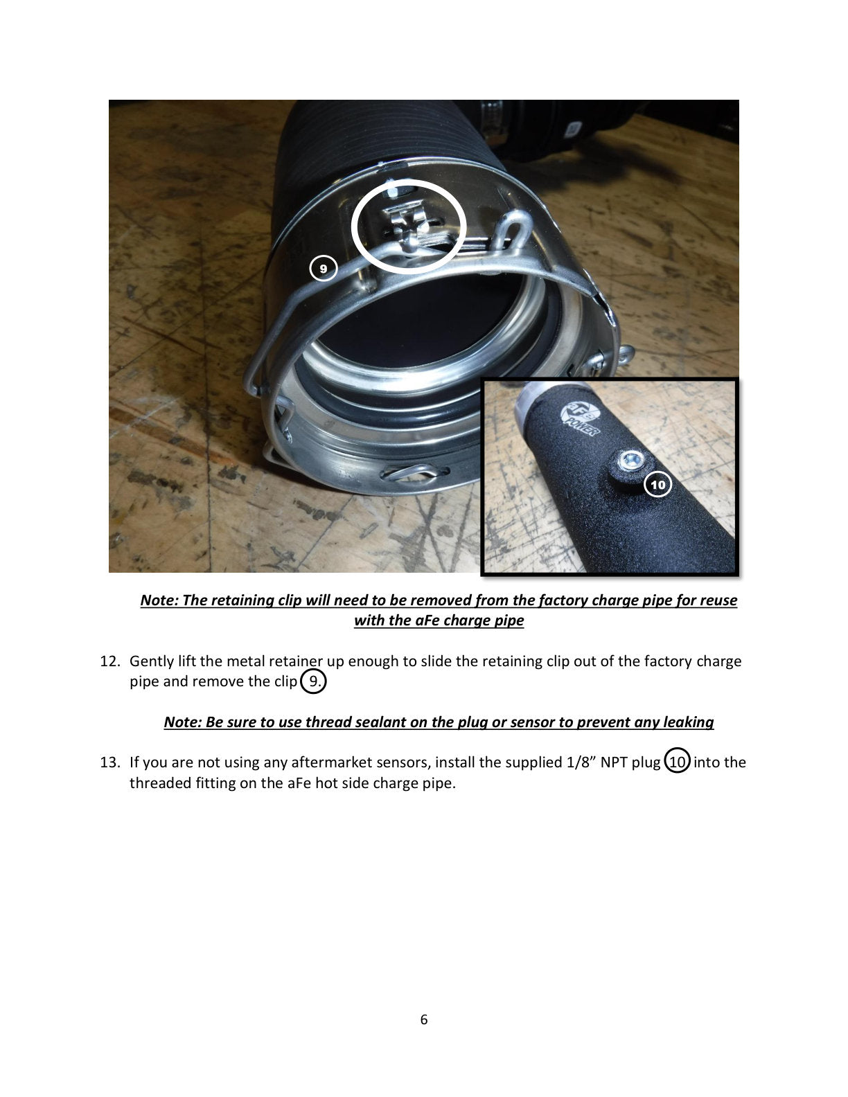 aFe BladeRunner Hot & Cold Side Tubes Combo | GM Trucks 3.0L TD (20-21) (46-20454-B)