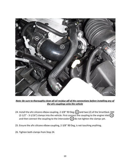 aFe BladeRunner Hot & Cold Side Tubes Combo | GM Trucks 3.0L TD (20-21) (46-20454-B)