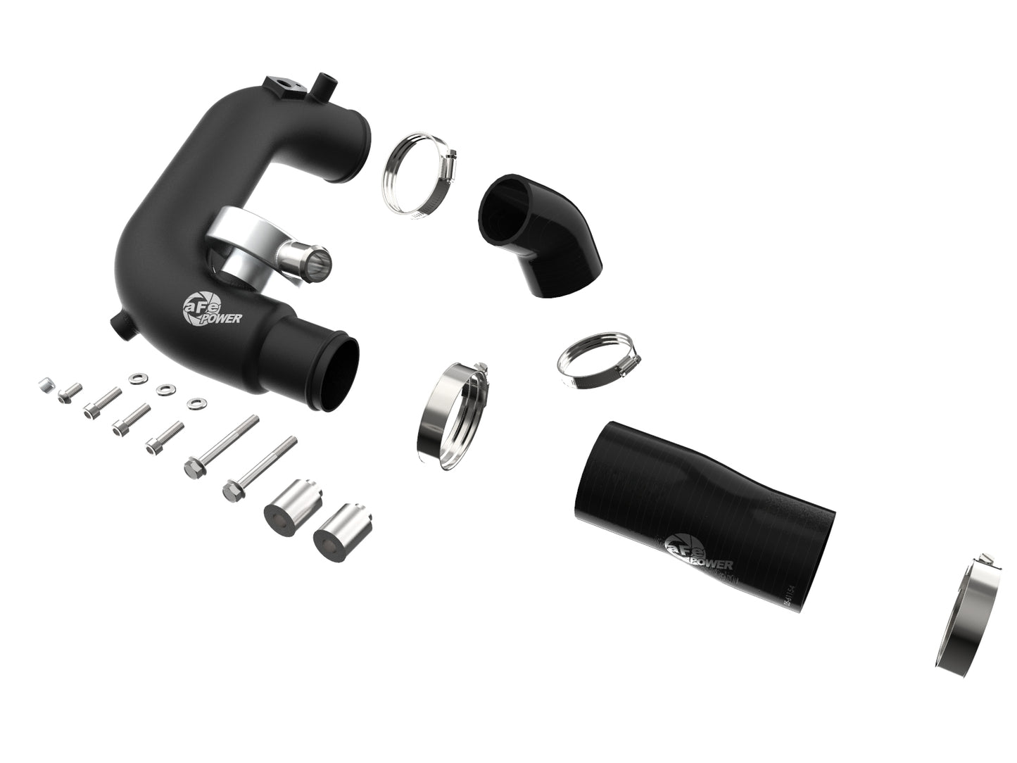 aFe BladeRunner 2.5in Aluminum Hot Charge Pipe | Jeep Wrangler JL (18-24) (46-20468-B)