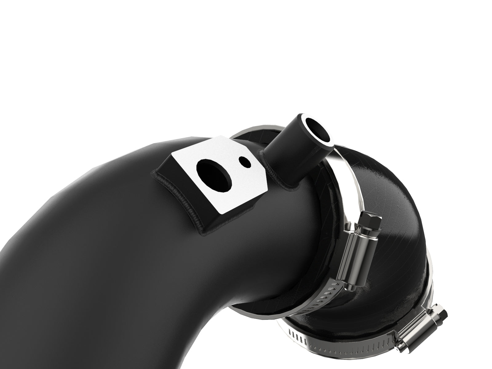 aFe BladeRunner 2.5in Aluminum Hot Charge Pipe | Jeep Wrangler JL (18-24) (46-20468-B)