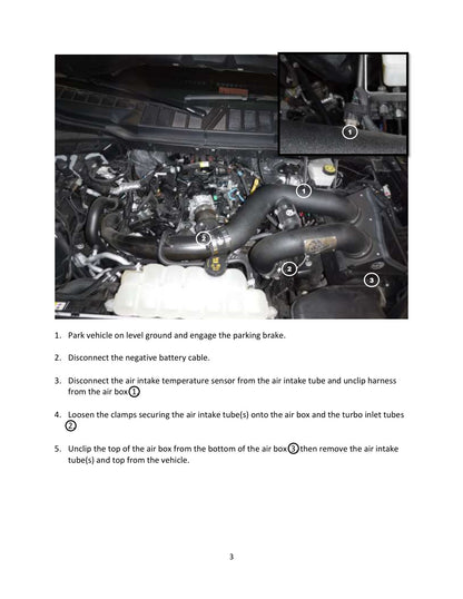 aFe Bladerunner I/C Tubes | Ford F-150 21+ V6-2.7L (46-20474-B)