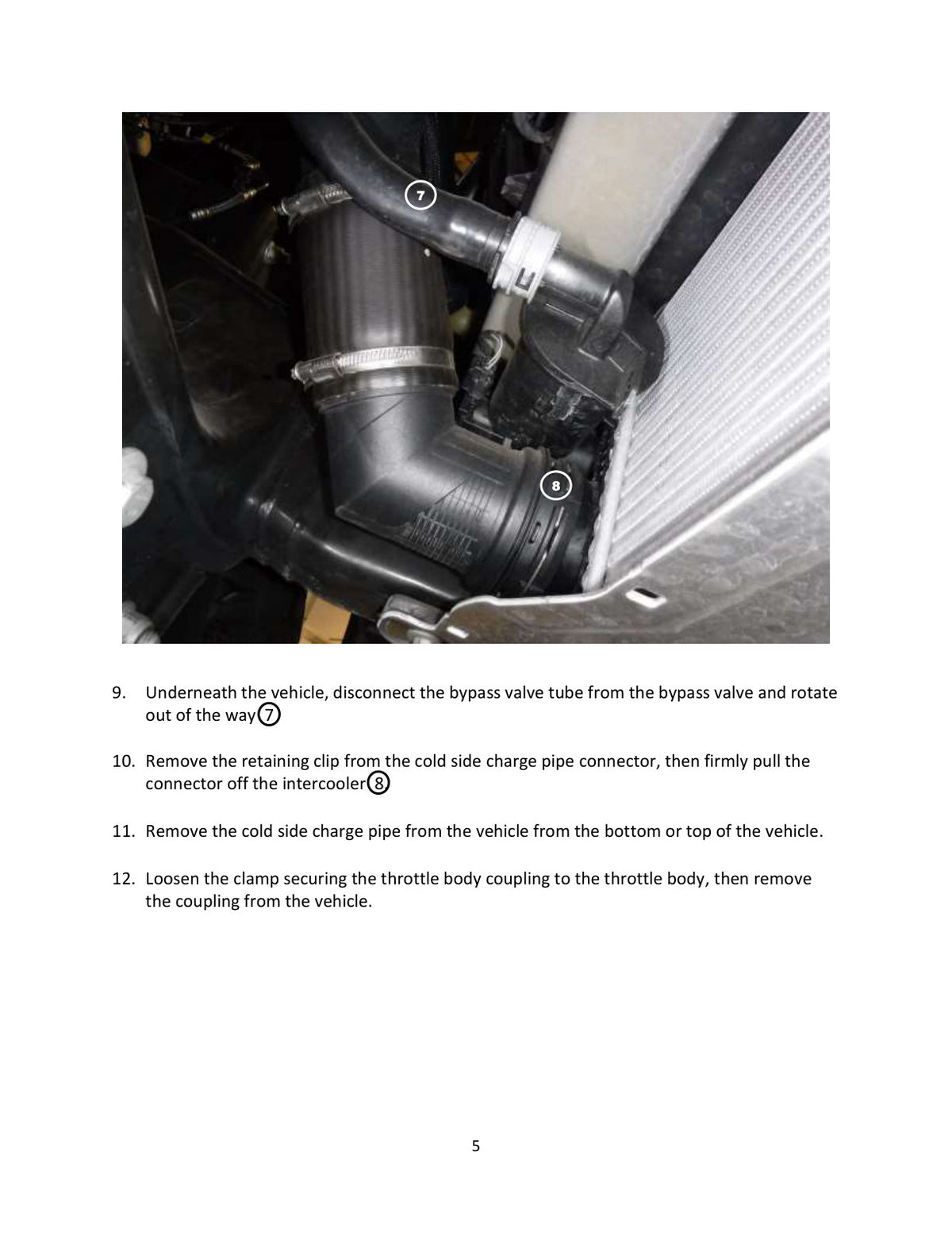 aFe Bladerunner I/C Tubes | Ford F-150 21+ V6-2.7L (46-20474-B)