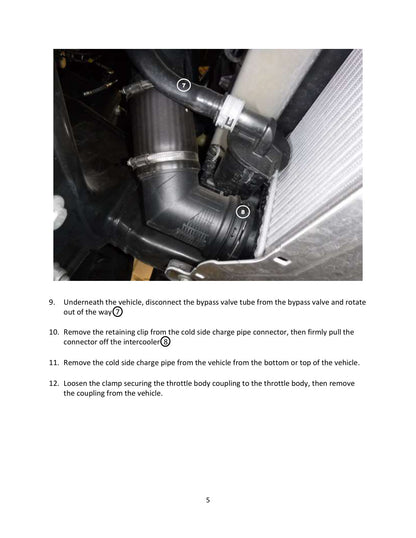 aFe Bladerunner I/C Tubes | Ford F-150 21+ V6-2.7L (46-20474-B)