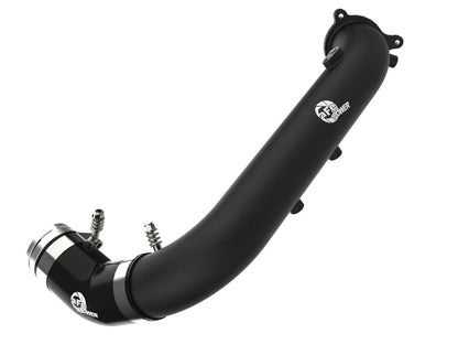 aFe BladeRunner 2-3/4in Black Aluminum Charge Pipe | Toyota Supra GR 2.0L (21) (46-20488-B)