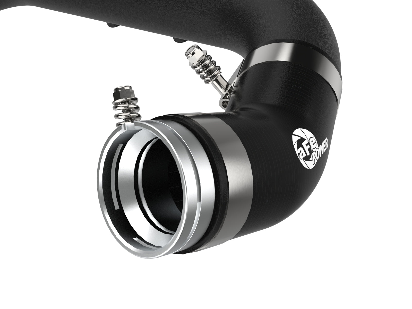 aFe BladeRunner 2-3/4in Black Aluminum Charge Pipe | Toyota Supra GR 2.0L (21) (46-20488-B)