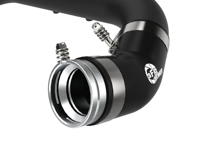 aFe BladeRunner 2-3/4in Black Aluminum Charge Pipe | Toyota Supra GR 2.0L (21) (46-20488-B)
