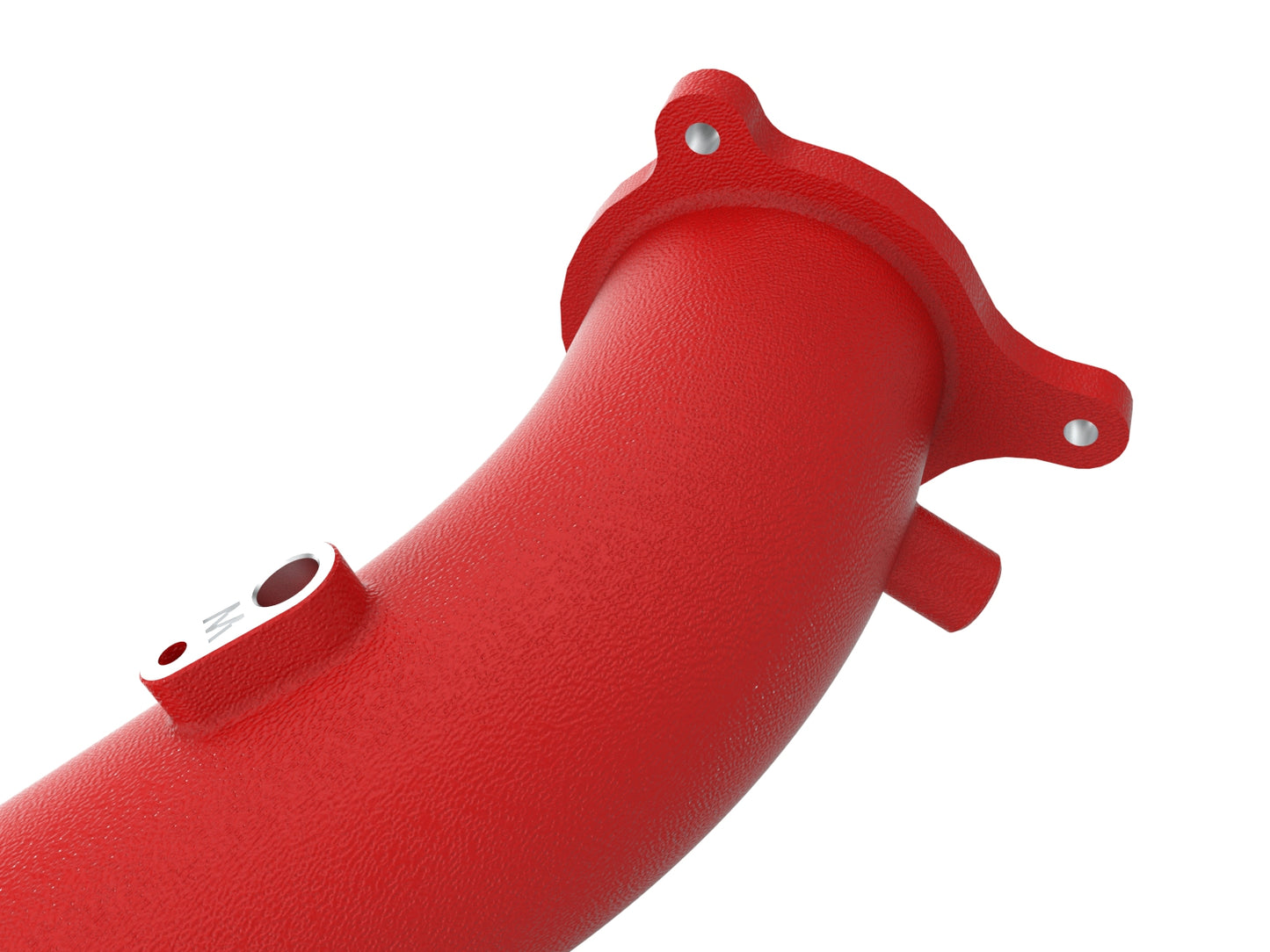 aFe BladeRunner Red 2-3/4in Aluminum Charge Pipe | Toyota Supra GR A90 2021 (46-20488-R)