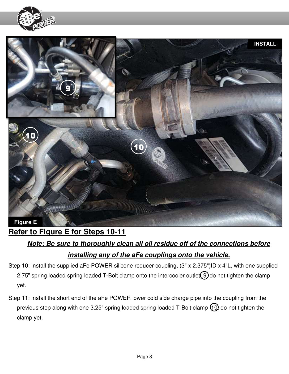 aFe BladeRunner 3in Aluminum Hot & Cold Charge Pipe Kit | RAM 1500 V6 3.0L (16-19) (46-20494-B)