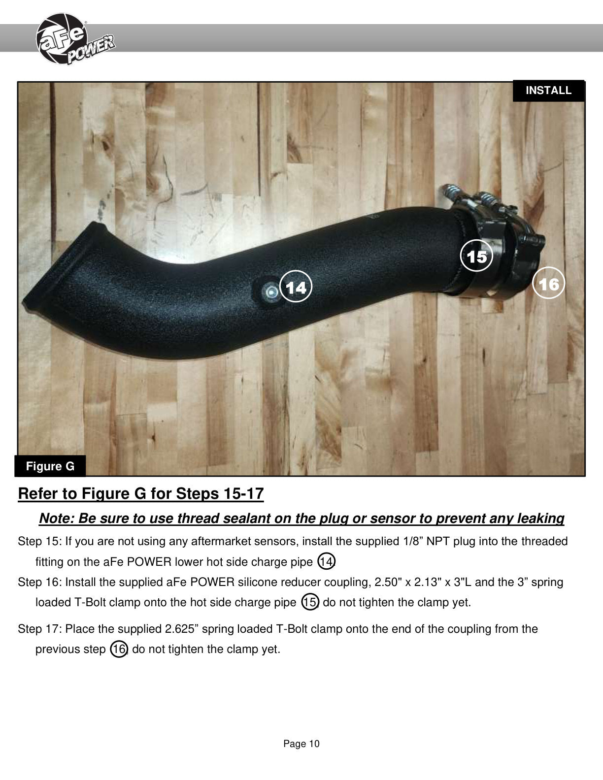 aFe BladeRunner 3in Aluminum Hot & Cold Charge Pipe Kit | RAM 1500 V6 3.0L (16-19) (46-20494-B)