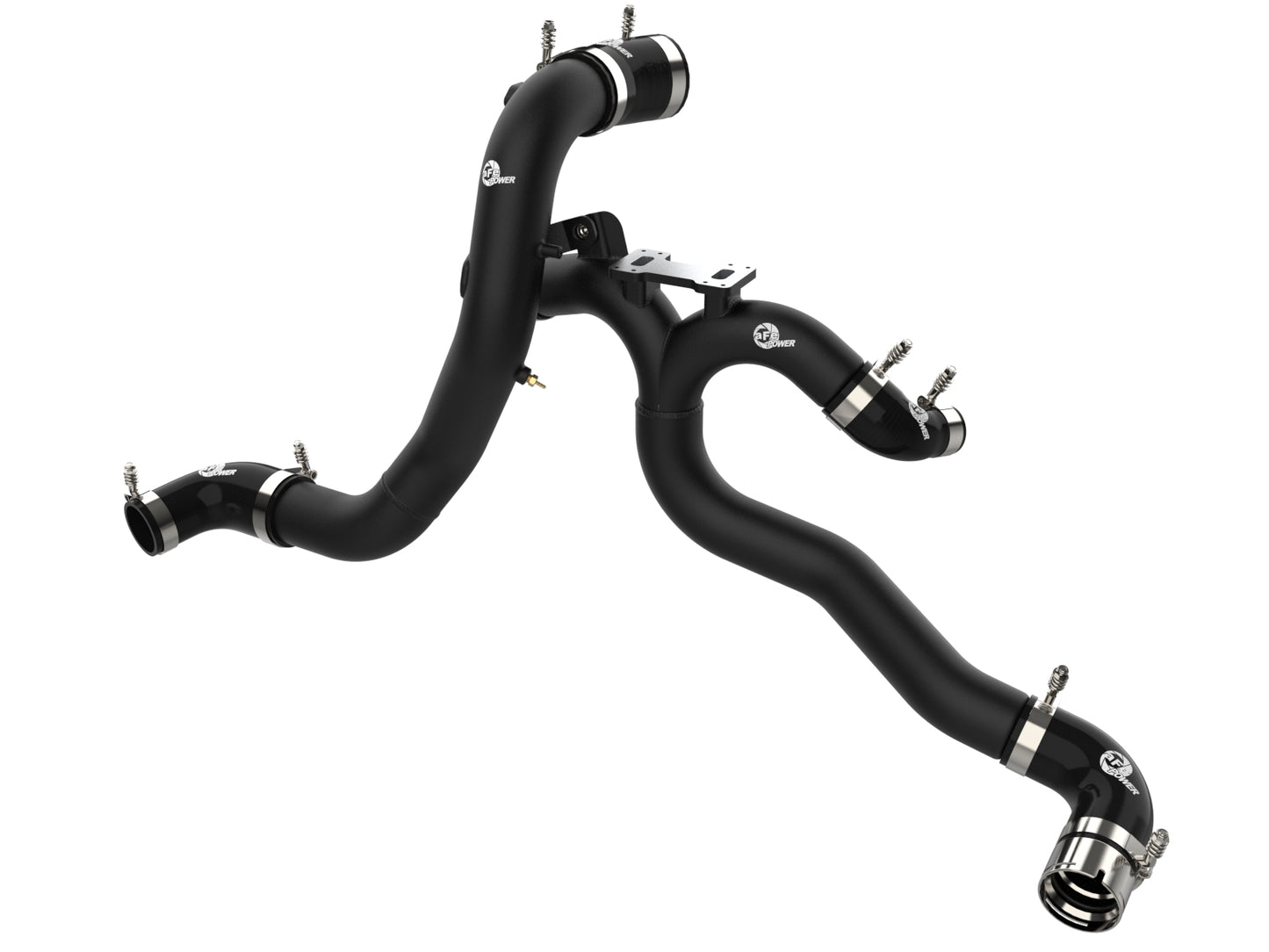 aFe BladeRunner Alum Hot/Cold Charge Pipe Kit | Kia Stinger V6-3.3L (46-20504-B)