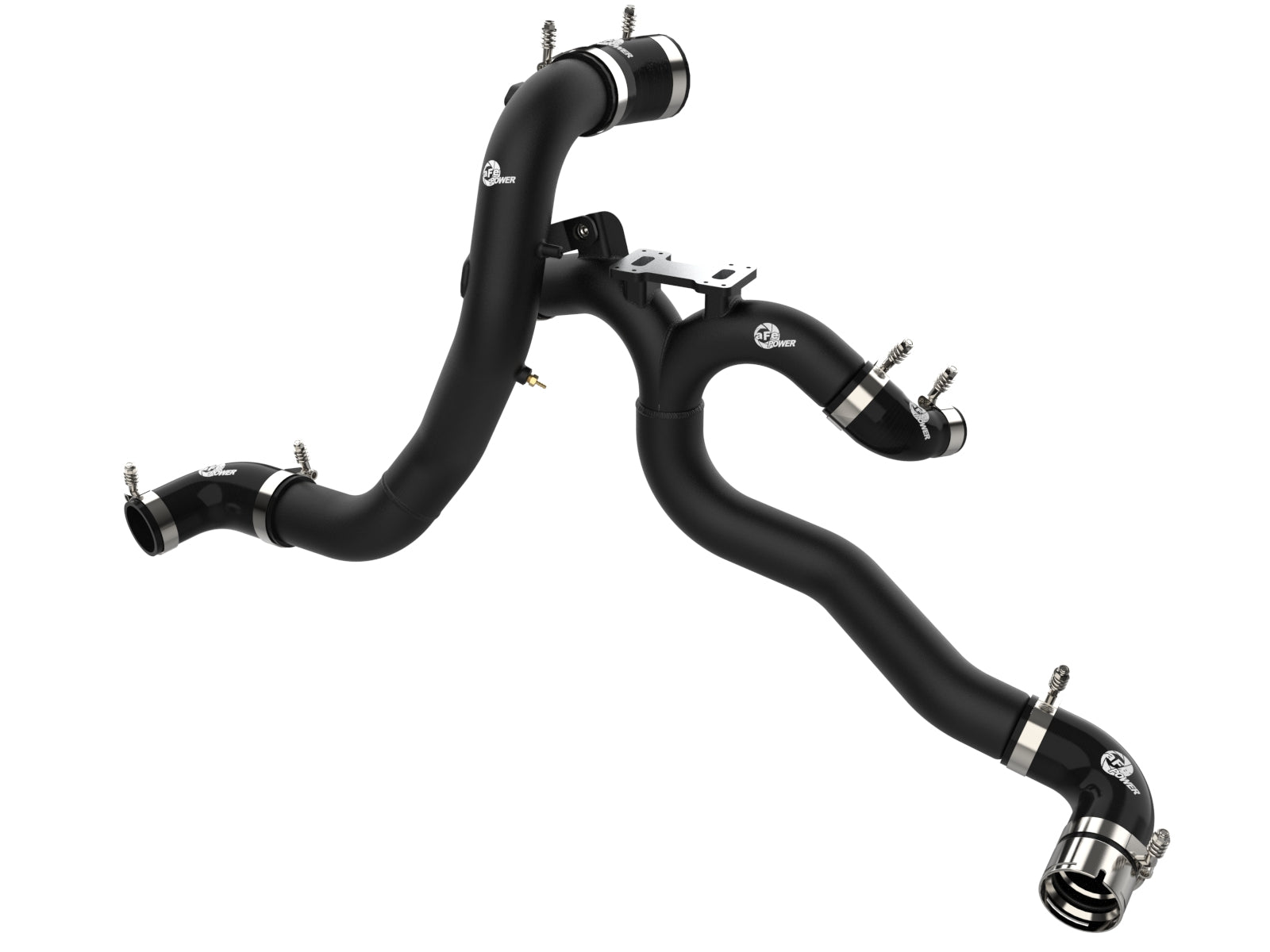 aFe BladeRunner Alum Hot/Cold Charge Pipe Kit | Kia Stinger V6-3.3L (46-20504-B)