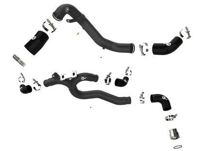 aFe BladeRunner Alum Hot/Cold Charge Pipe Kit | Kia Stinger V6-3.3L (46-20504-B)