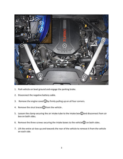 aFe BladeRunner Alum Hot/Cold Charge Pipe Kit | Kia Stinger V6-3.3L (46-20504-B)
