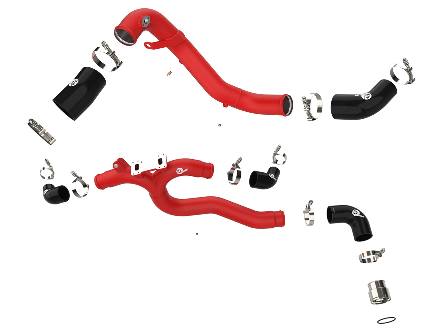 aFe BladeRunner Alum Hot/Cold Charge Pipe Kit | Kia Stinger V6-3.3L (18-21) (46-20504-R)