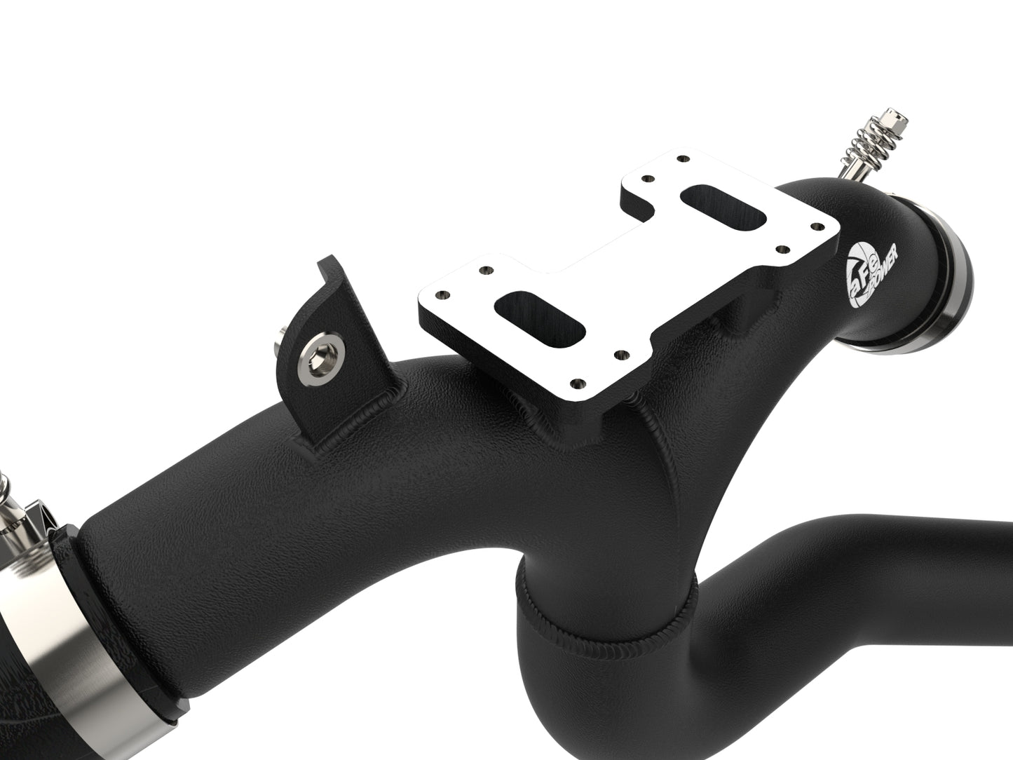 aFe BladeRunner Hot Charge Pipe SS - Black | Kia Stinger V6-3.3L (18-22) (46-20508-B)