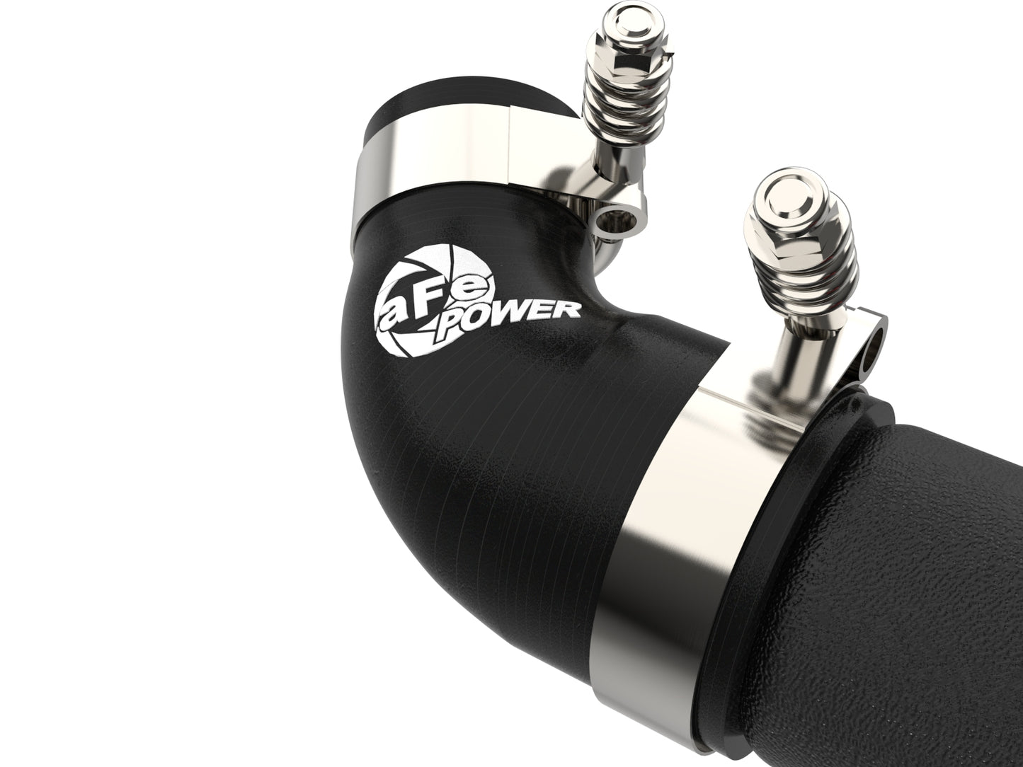 aFe BladeRunner Hot Charge Pipe SS - Black | Kia Stinger V6-3.3L (18-22) (46-20508-B)